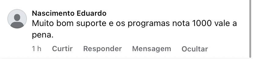 Mais depoimentos de clientes satisfeitos